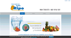 Desktop Screenshot of frutasripo.com